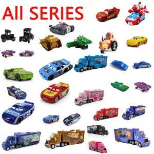 Disney Pixar Cars Set Model Toys Lightning McQueen Hauler Mack Truck & Car Gift - Picture 1 of 283