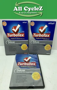 TurboTax Deluxe Federal+State Year 2009,2010,2011 New Condition! - Picture 1 of 4
