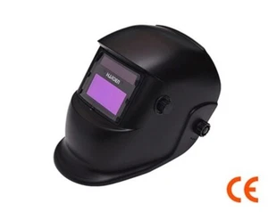 Solar & Battery Powered Auto Darkening Welding Helmet Large Viewing Mask - Picture 1 of 6