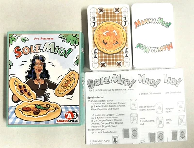UNBESPIELT: Sole Mio! Abacus Spiele  Kartenspiel alle Karten sind noch ovp  TOP - Bild 1 von 4
