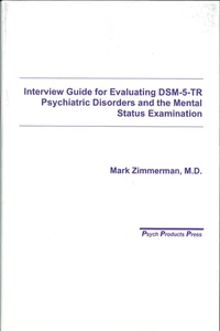 Interview Guide for Evaluation of DSM-5 Psychiatric Disorders and the Mental Sta - Bild 1 von 2
