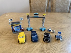 Lego Juniors Cars Lot Lightning McQueen, Cruz, & Sheriff Retired