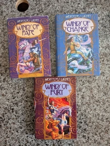 MERCEDES LACKEY WINDS OF Change Fury Fate TRILOGY Lot Of 3 Hardcover Books - Imagen 1 de 6