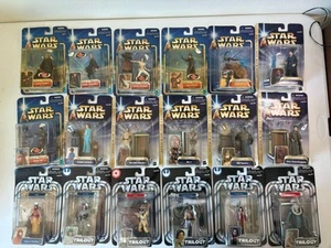 Nuevo en caja Gran Lote de 28 figuras de acción Hasbro/Kenner Star Wars finales de los 90’s principios de los 2000s - Imagen 1 de 10