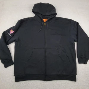 CornerStone Sudadera con Capucha Para Hombres 2XL Cremallera Rosa Panther Owens Corning Instalador Chaqueta - Imagen 1 de 13