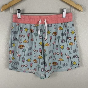 Little Sleepies Gr. XS Pool Party Print Viskose aus Bambus Kordelzug PJ Short - Bild 1 von 3