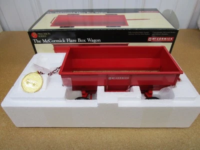McCormick Flare Box Wagon ERTL 1/16 Precision Medallion box farm 14128 diecast Z - Image 1 of 4