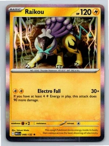 ME01: Mega Evolution #048/132 Raikou HOLO - Picture 1 of 2