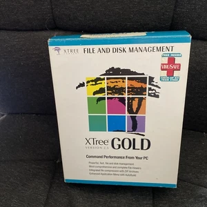 Harvard Graphics 3.0 and XTree Gold 2.5 (disks and phamplets vintage Software) - Picture 1 of 3