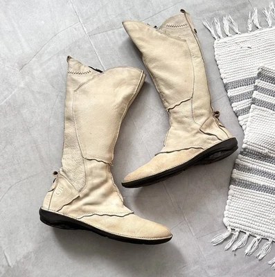 Japón Patchwork Boxeo Motociclista Botas Zapatos Como 98 Bikkembergs Guidi Vibe Foto 1 de 4