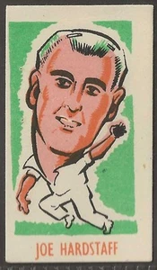 KIDDYS FAVORITEN - BELIEBTE CRICKETSPIELER 1948 - #07 - NOTTINGHAMSHIRE - JOE HARDSTAFF  - Bild 1 von 2