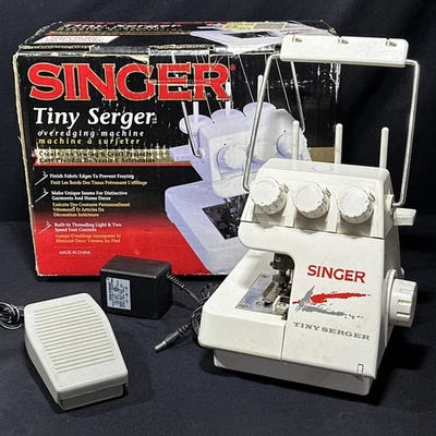 SINGER TINY SERGER MODEL# TS380 Plus Overedging Sewing Machine - Image 1 of 4