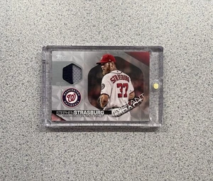 2018 Topps #IIR-SS Stephen Strasburg Instant Impact Game parche usado platino 1/1 - Imagen 1 de 2