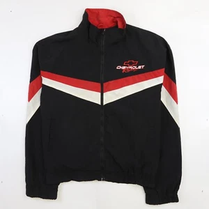 Chaqueta cortavientos vintage Chevrolet Racing talla grande - Imagen 1 de 9