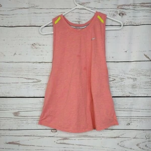 Nike Running Women’s Dri-Fit Racerback Wrap Back Tank Top Pink Size Large Used - Picture 1 of 12