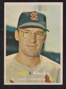 1957 TOPPS BASEBALL #363 EDDIE KASKO NM *** FREE SHIPPING *** - Picture 1 of 1