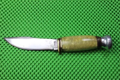 MARBLE'S Gladstone, Mich WOODCRAFT Marfil Baquelita Mango Aluminio Pomo R-128 Foto 1 de 4