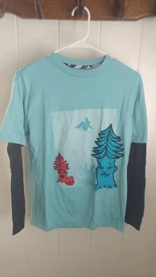 Camisa Shaun Blanca Niños Juniors Manga Larga Talla Grande Estampado Gráfico Foto 1 de 4