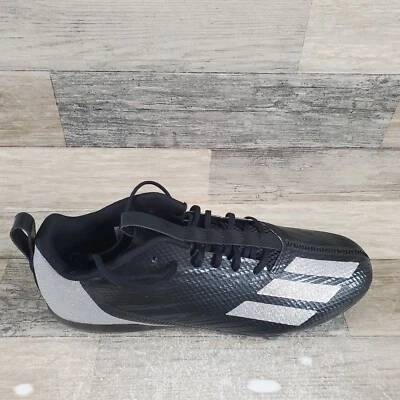 Adidas Adizero Spark Hombres Zapatos Talla 11 Negro Gris Botines de Fútbol con Cordones Foto 1 de 4
