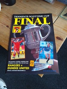 Rangers v Dundee United, Scottish Cup Final, 21st May 1994 (LU) - Picture 1 of 3