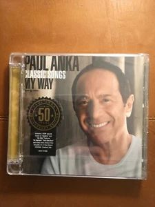 PAUL ANKA. CLASSIC SONGS - MY WAY. TWO COMPACT DISCS - Picture 1 of 2