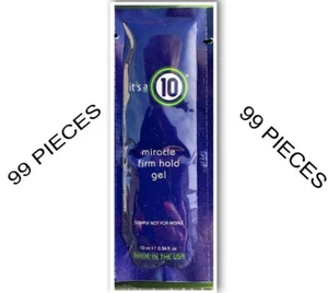 99 pc  It's a 10 Miracle Firm Hold Gel  Sample Size .34oz - Picture 1 of 2