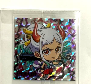 One Piece Wafer Mini Sticker SW1-08 GR Yamato Mugiwara Oda Jump JP - Picture 1 of 1