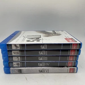 Saw Blu Ray Bundle x 5 Region B Free Post Titles as shown in pictures. - Picture 1 of 11