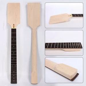 12 STRING Maple Electric Guitar Neck 22Fret 24.75 inch guitar project Unfinished - Picture 1 of 7