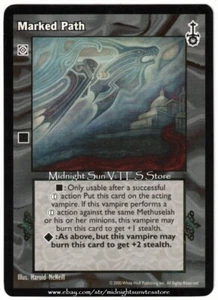 Marked Path Sabbat War V:TES VTES Vampire CCG - Picture 1 of 1