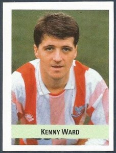 THE SUN SOCCER 1990/91- #421-ST JOHNSTONE-KENNY WARD