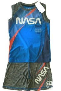 New  Boys Nasa Shirt & Shorts Set  Size 5 - Picture 1 of 8