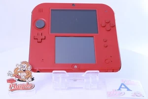 Nintendo 2DS Red [Rank:A] W/USB Cable - Picture 1 of 14