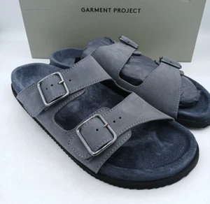 GARMENT PROJECT Blake Sandale Grau Wildleder EU 44 / UK 9,5. S62B - Bild 1 von 9