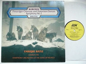 BATIZ CONDUCTS BORODIN SYMPHONY NO 2, PRINCE IGOR POLOVTSIAN DANCES ASV 761 - Picture 1 of 3
