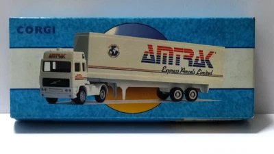 CORGI  USATO DIE CAST CAMION VOLVO CONTAINER AMTRAK  ART 98101 - Immagine 1 di 4