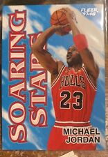 1997-98 Fleer High Flying Soaring Stars Michael Jordan Card #9 Near Mint