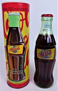 World of Coca-Cola Atlanta 2002 8 onzas botella y tubo de vidrio Coca-Cola Nob - Imagen 1 de 11