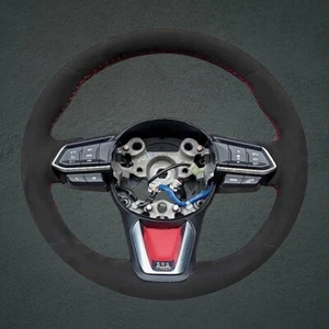 Mazda 3 / 6 / CX-5 / CX-9 Custom steering wheel Alcantara SUPER THICK! - Picture 1 of 4