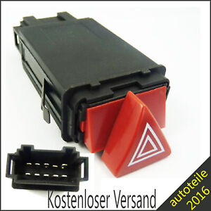NEU Knopf Warnblinkschalter Warnblinker Schalter für Audi A6 Avant 4B0941509D