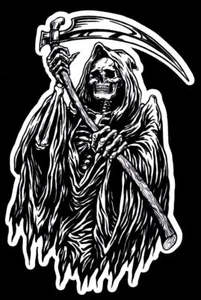 Grim Reaper Sticker Decal - Picture 1 of 3