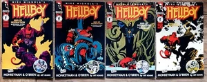 JUEGO DE CÓMICS HELLBOY SEMILLA DE DESTRUCCIÓN #1-4 CABALLO OSCURO COMPLETO grado digno - Imagen 1 de 23