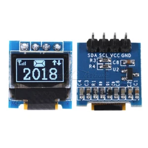 0.49" inch White SSD1306 IIC I2C OLED Display Module 64x32 Screen For Arduino - Bild 1 von 6
