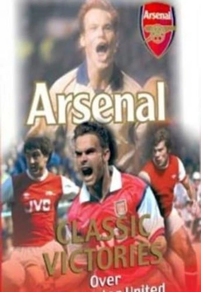 Arsenal Fc Victories Over Manchester United DVD Sport UK Rel Brand New Sealed R2 - Image 1 of 1