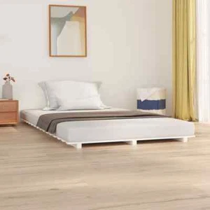 Massivholzbett Doppelbett Bettgestell Bett Holzbett Bettrahmen Lattenrost M6C8 - Bild 1 von 8