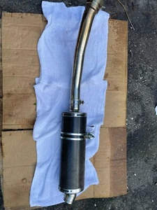 Delkevic Exhaust System w/ Carbon Fiber Muffler & Stainless Mid-Pipe YZF R1 - Picture 1 of 2