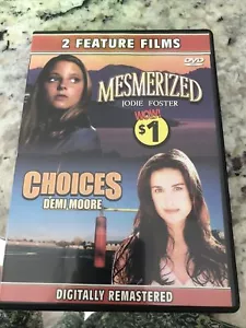Mesmerized Jodie Foster, Choices Demi Moore Two Feature Films New Factory Sealed - Picture 1 of 1