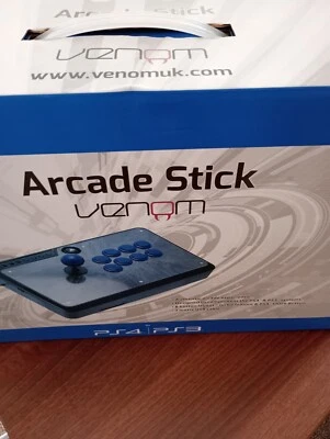 Venom 8 Button Arcade Fight Stick PS3/PS4/PC - NEW & SEALED - Image 1 of 4