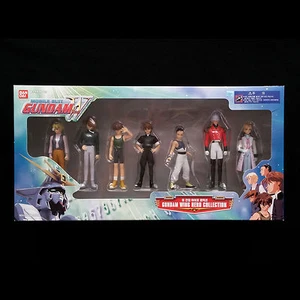 Bandai Mobile Suit Gundam Wing Hero Collection 7-Figures Pilots Set Toy W 2002 - Picture 1 of 5