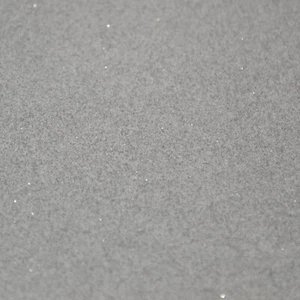 Silver Metallic Glitter Vinyl Fabric - Sold by The Yard - 54" Wide - Grey Roll - Picture 1 of 4
